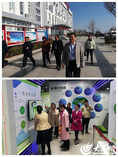 1验收组在日照青少年科技园