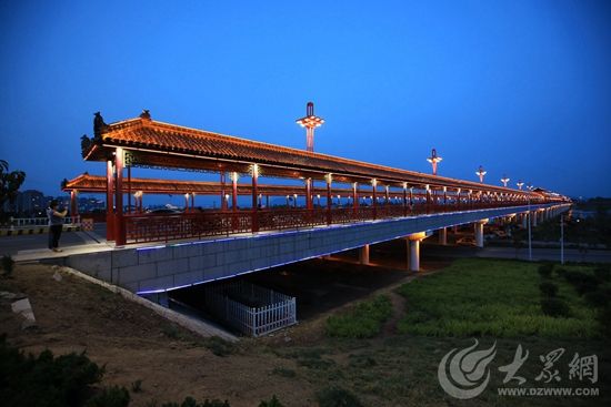 【慢游莒县】大世界基尼斯之最长的廊桥长什么