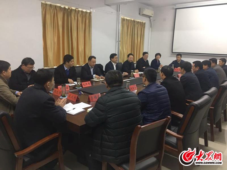 农历正月初三莒县县委书记孟青到古城指挥部调研
