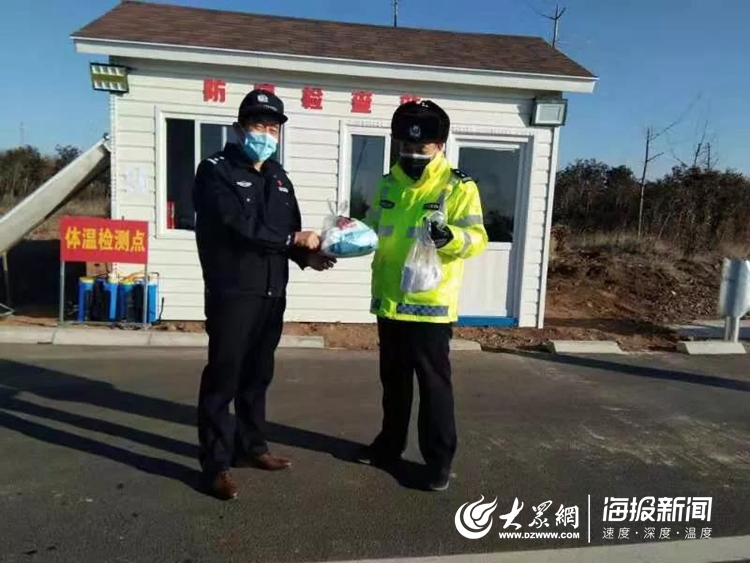 战"疫"先锋张守峰:莒警管家显风采 别样春节别样情_莒县要闻_大众网