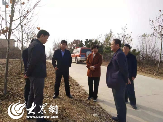 日照市林业局党组书记,局长王洪彩到莒县小店镇,店子里镇,龙山镇,检查