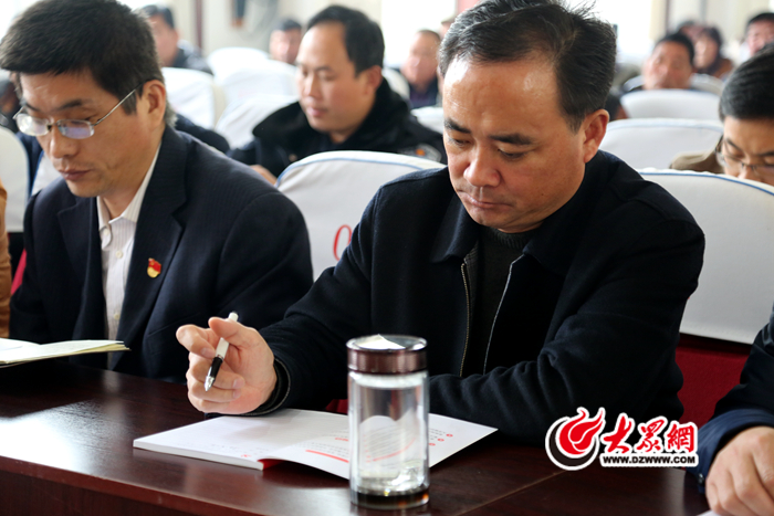 莒县县委宣传部部长卢兆梅到桑园镇宣讲党的十九大精神