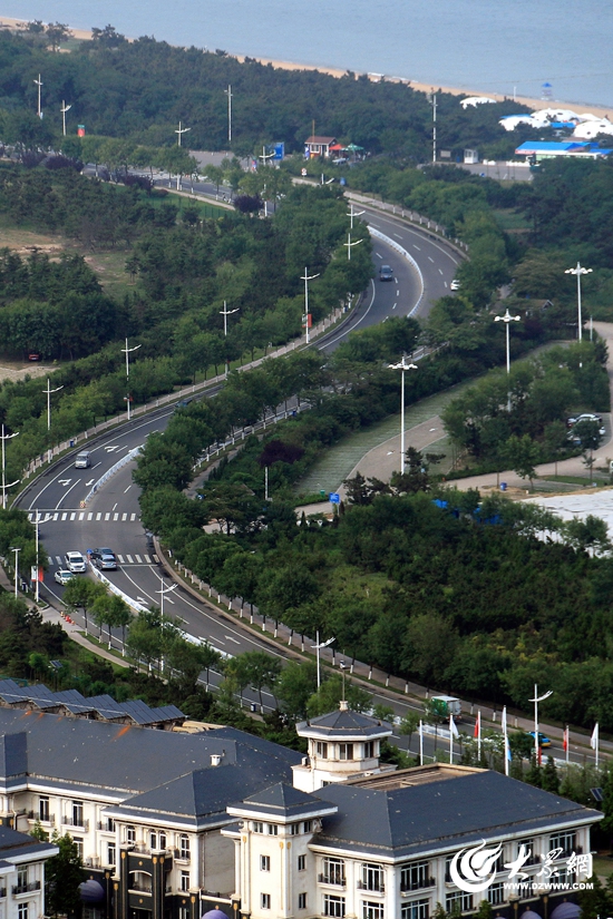 日照沿海公路图片