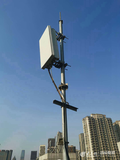 移动5g基站开通,日照未来已来