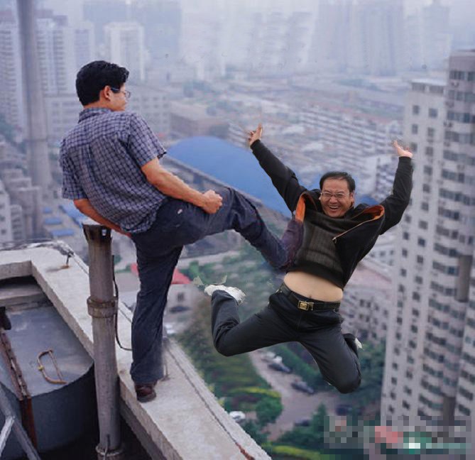 盘点那些无节操的校园神级ps